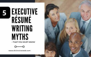 Top 5 Myths Of Executive Resume Writing
