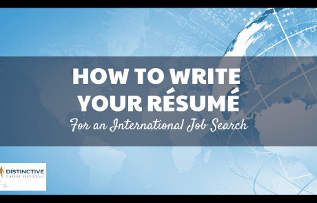 How To Write Your Resume For An International Job Search