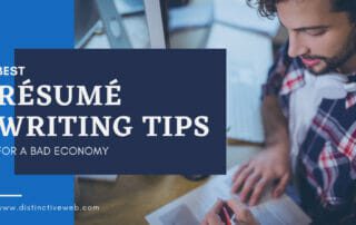 Best Resume Writing Tips For A Bad Economy