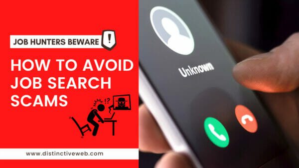 How To Avoid Online Job Search Scams - Distinctive Career Services