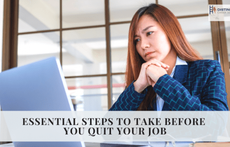Essential Steps To Take Before You Quit Your Job