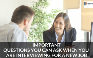 Important Questions You Can Ask When You Are Interviewing For A New Job