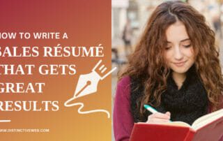 How To Write A Sales Resume That Gets Great Results