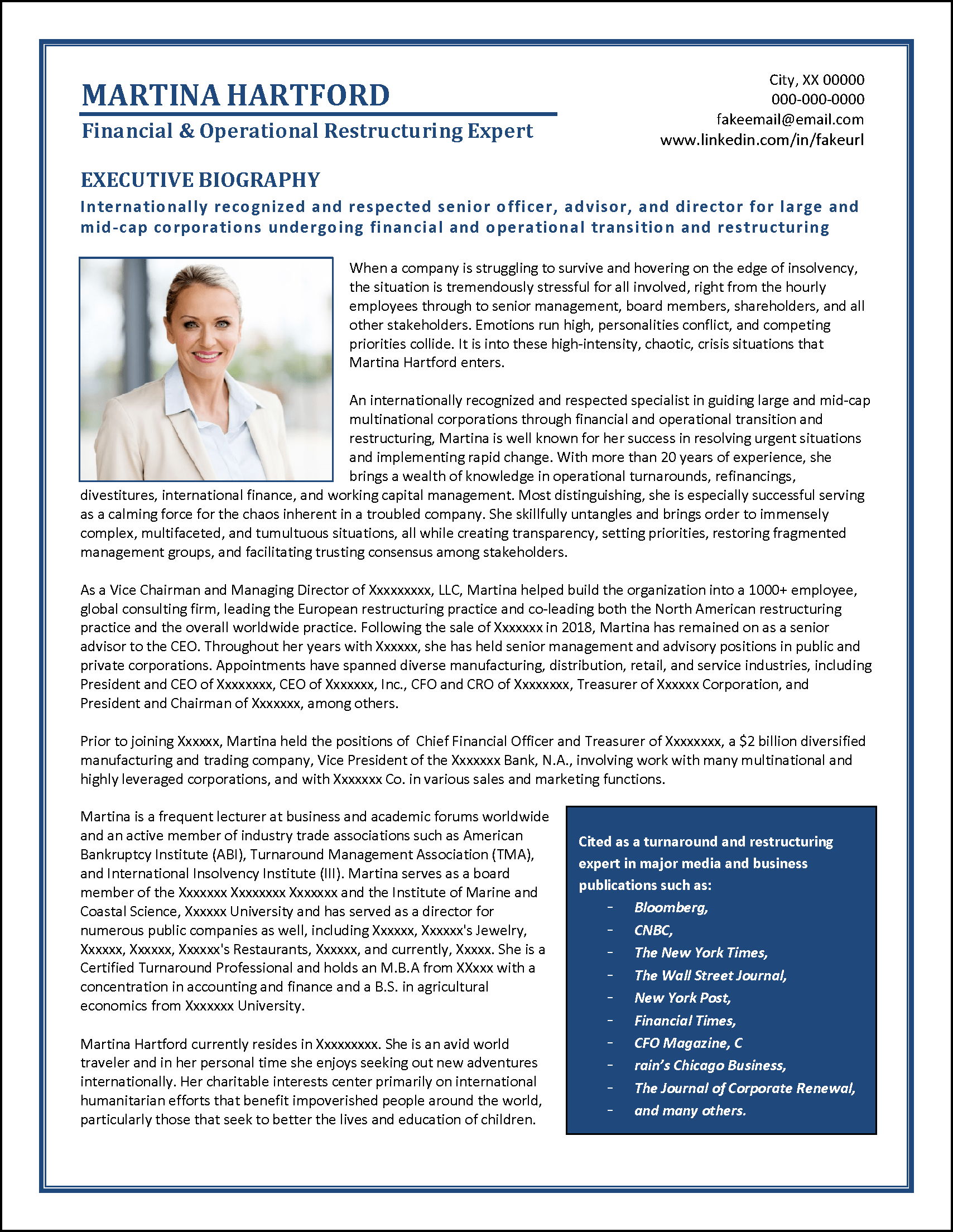 3 Board Of Director Resume Examples Distinctive Career Services 3 Board Of Director Resume Examples Distinctive Career Services