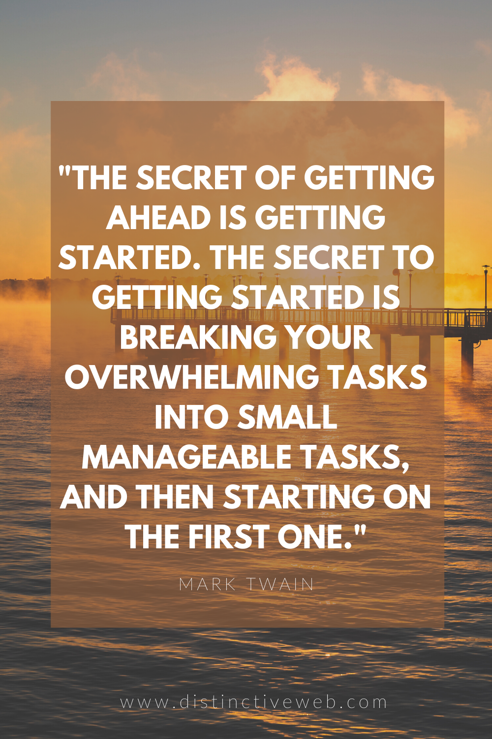Inspirational Quote About Conquering Overwhelm