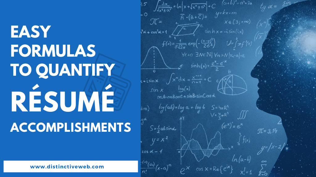 Easy Formulas to Quantify Resume Accomplishments