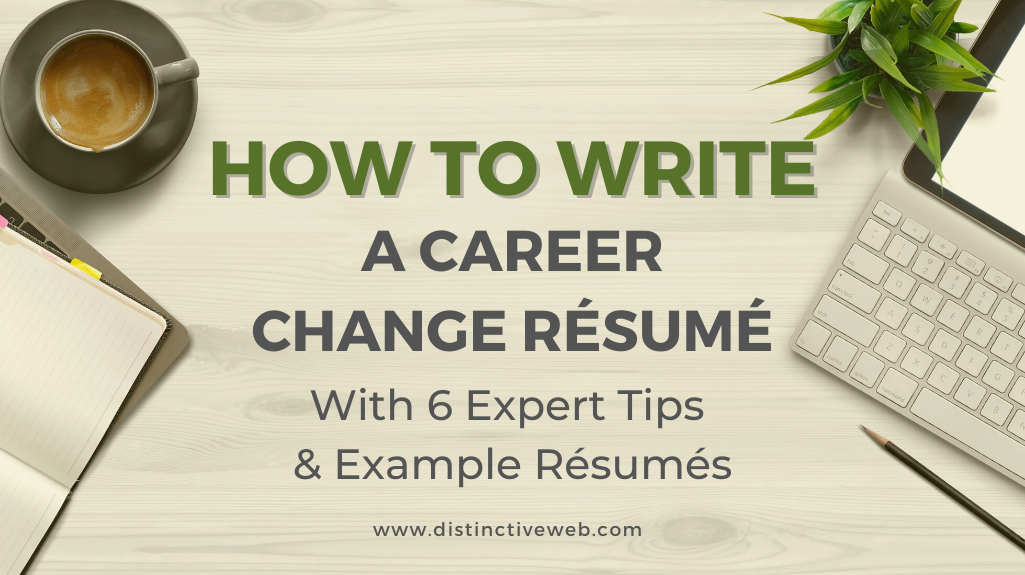 How To Write a Career Change Resume Blog Header
