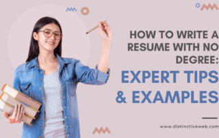 write a resume with no degree