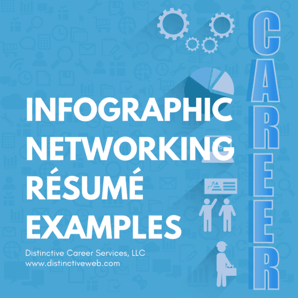 infographic networking resume examples