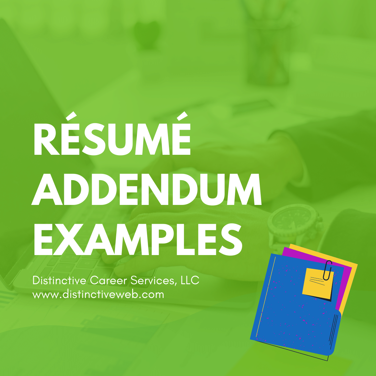 resume addendum examples