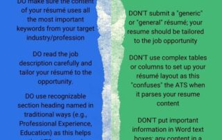 Make Sure Your Resume is ATS Friendly Infographic