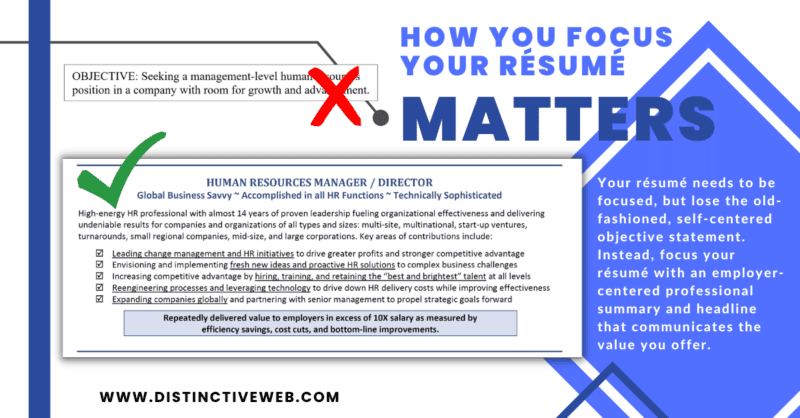 How To Focus Your Resume Matters