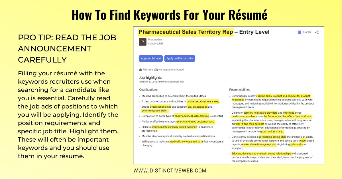 How to Write Your Resume With Keywords