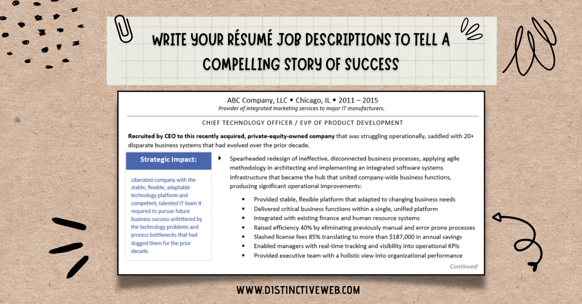 resume job descriptions example 5