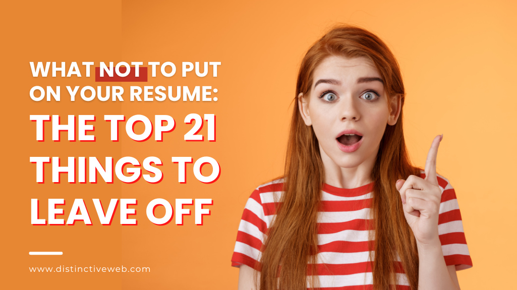 what not to put on a resume