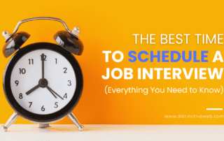 best time to schedule a job interview